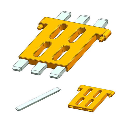 电气注塑金属件